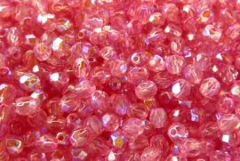 Tejes Pink AB - Cseh csiszolt 4mm