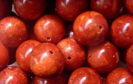 12mm coral gyöngy