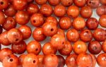 6mm coral gyöngy - 10db