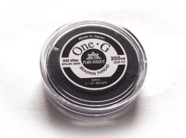 One-G TOHO Gyöngyfűző cérna NAGY kiszerelés - 250- fekete utántöltő