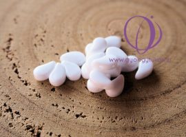 FlatDuo gyöngy - Fehér  - 10gramm