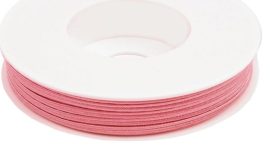 Rózsaszín - Sújtás zsinór 3mm, 1m Rózsaszín - Sújtás zsinór 3mm, 1m