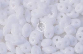 fehér - Cseh SuperDuo 2,5x5mm