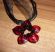 Siam AB bevonatos - szív - Swarovski Elements Heart - 9522