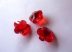 Light Siam, piros - virág - Swarovski Elements Flower - 6301