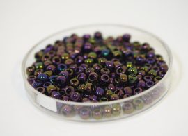 TOHO 8/0 üveg kásagyöngy - iris purple