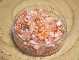 Barack szín- és gyöngykeverék - TOHO gyöngy, 10g