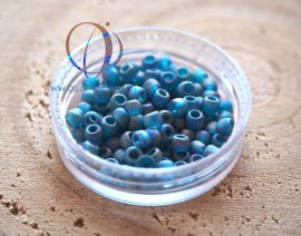 Szivárványos matt réce - TOHO minőségi kásagyöngy 8/0