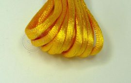 Világos sárga - szatén zsinór 2mm vastag, 1m darab